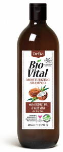 DeBa Bio Vital Shampoo for Dry Hair with Coconut Oil and Aloe Vera Bio Extract