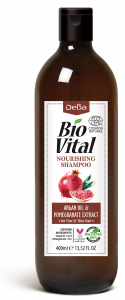 DeBa Bio Vital Shampoo for Thin Hair with Argan Oil and Pomegranate Extract