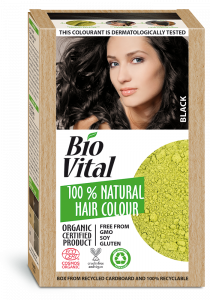 Bio Vital 100% Natural Hair Colour Black