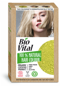 Bio Vital 100% Natural Hair Colour Light Blond