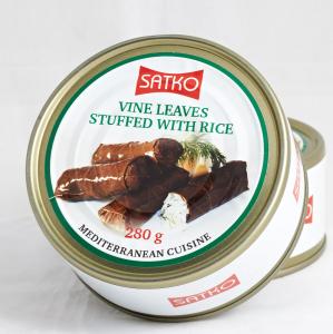 Vine leaves stuffed with rice