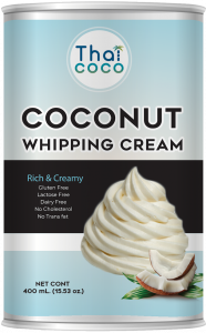 Whipping coconut cream