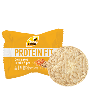 Corn Lentils & Pea Cakes Protein FIT