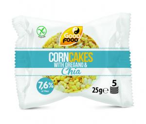 Corn cakes with Chia & Oregano