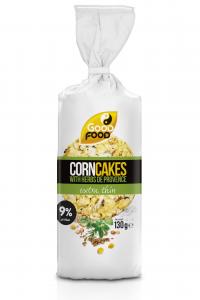 Corn cakes with Herbs de Provence 