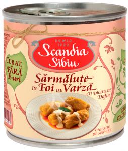 Scandia Sibiu Cabbage rolls stuffed with pork and rice  400g  