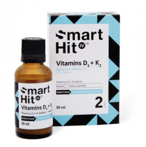 Smart Hit  IV,  Vitamins  D3+K2 (liposomal form) (Copy)