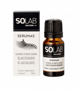 SOLAM serum for dry and and dilated lashes