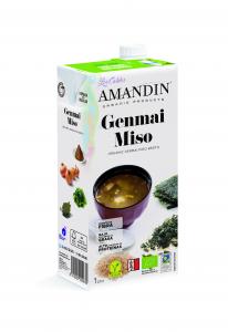 AMANDIN Organic Genmai Miso Stock 1 L  