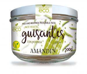AMANDIN Organic Pea with Moringa Pate 