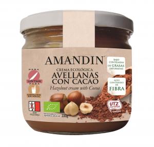 AMANDIN  Organic Hazelnut with Cocoa Cream  