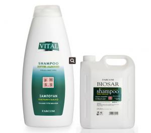 VITAL SHAMPOOS 1000 ML, with provitamin, natural extracts
