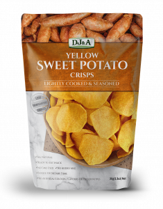 Crispy Yellow Sweet Potato Slices