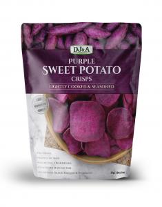 Crispy Purple Sweet Potato Slices