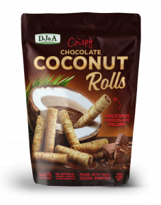Crispy Chocolate Coconut Rolls