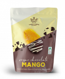 Drizzled Chocolate Mango