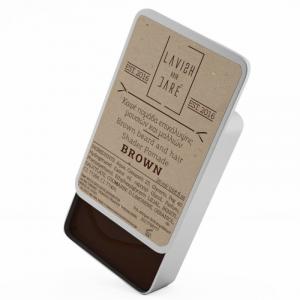 BROWN BEARD AND HAIR SHADER POMADE