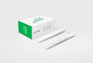 Eco-Friendly Organic Cotton Tampon with Paper Applicator