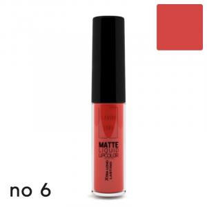 MATTE LIQUID LIPCOLOR - NO 6