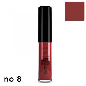 MATTE LIQUID LIPCOLOR - NO 8