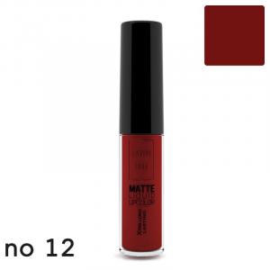 MATTE LIQUID LIPCOLOR - NO 12