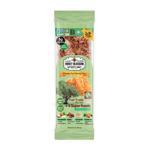 Fair Trade Mesquite Honey Macadamia Bar with Dates, Amaranth and Cinnamon