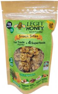 Legit Mesquite Honey Macadamia Snack Bites with Dates, Amaranth and Cinnamon