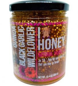 Wildflower Honey with Black Garlic and Quinoa Superfood Spread