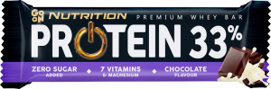 Protein Bar 33% No Added Sugar Go On Nutrition chocolate