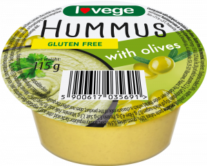 Hummus with olives