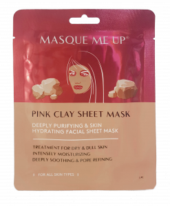 Masque Me Up - Pink clay sheet mask