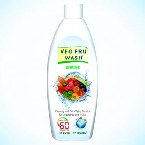 VEG FRU WASH - World's Safest and Fastest Vegetable and Fruit Cleaning Solution