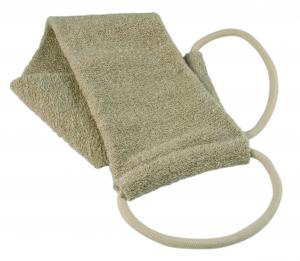 Hemp and linen Backstrap for reinvigorating massage