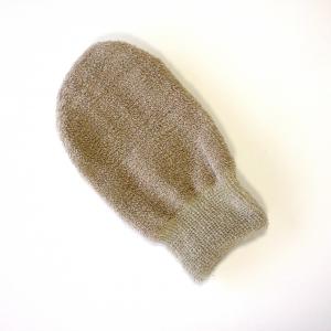 Hemp and Copper mitt for muscles relaxing massage