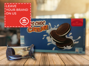 Cocoa Biscuit Vanilla Cream (30% filling)