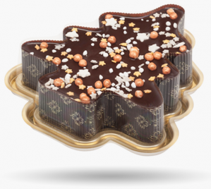 XMAS TREE CAKE - GOLDEN DECORATION