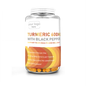 Turmeric Supplements in Vegan Capsules