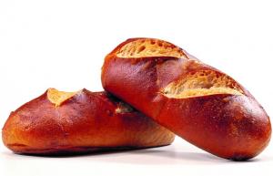 Gluten-free lye baguette