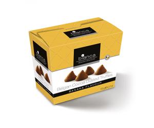 Bianca Banana flavoured truffles 