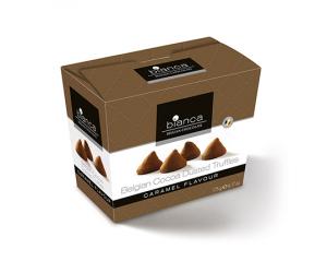 Bianca cocoa truffles caramel flavour 