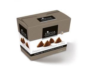 Bianca cocoa truffles marc de champagne flavour
