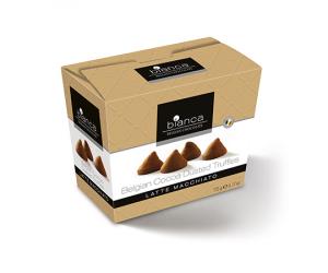 Bianca cocoa truffles Latte macchiato flavour