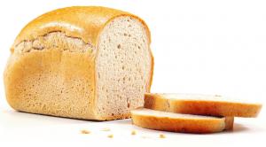 Gluten-free white bread, 2 slices