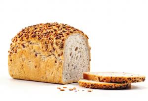 Gluten-free seed bread, 2 slices