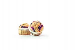 Gluten-free mini blueberry muffin