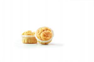 Gluten-free mini carrot and hazelnut muffin