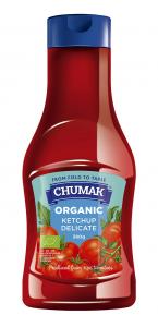 Chumak Ketchup Delicate Organic, PET 380g