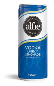 VODKA LIME & LEMONADE ALFIE RTD CAN    