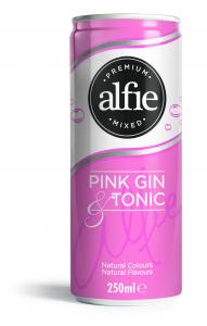 PINK GIN & TONIC ALFIE RTD CAN      