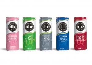 RHUBARB GIN & GINGER ALE ALFIE RTD CAN       